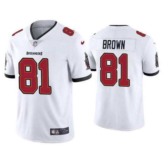 Youth Tampa Bay Buccaneers 81 Antonio Brown White Vapor Untouchable Limited Stitched Jersey Youth Tampa Bay Buccaneers 81 Antonio Brown White Vapor Untouchable Limited Stitched Jersey