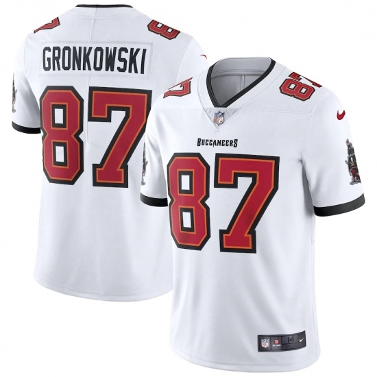 Youth Tampa Bay Buccaneers #87 Rob Gronkowski Nike White Vapor Limited Jersey Youth Tampa Bay Buccaneers #87 Rob Gronkowski Nike White Vapor Limited Jersey
