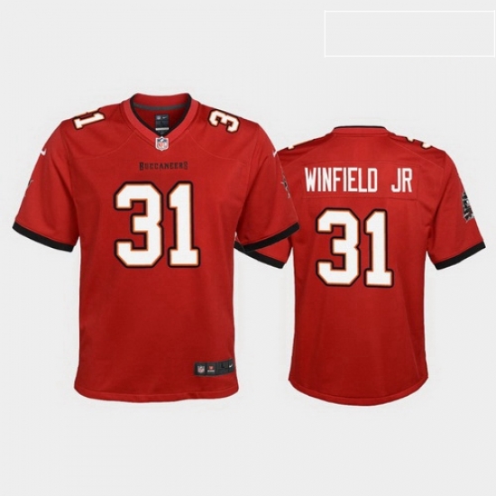 youth antoine winfield jr. tampa bay buccaneers red game jersey youth antoine winfield jr. tampa bay buccaneers red game jersey