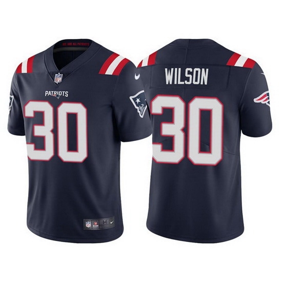 Men New England Patriots 30 Mack Wilson Navy Vapor Untouchable Limited Stitched jersey Men New England Patriots 30 Mack Wilson Navy Vapor Untouchable Limited Stitched jersey