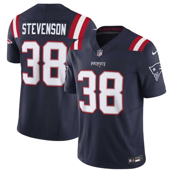 Men New England Patriots 38 Brandon Bolden Navy 2023 F U S E Vapor Limited Stitched Football Jersey Men New England Patriots 38 Brandon Bolden Navy 2023 F U S E Vapor Limited Stitched Football Jersey