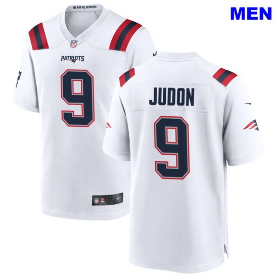 Men New England Patriots 9 Matt Judon White Away 2021 Vapor Limited Football Jersey Men New England Patriots 9 Matt Judon White Away 2021 Vapor Limited Football Jersey