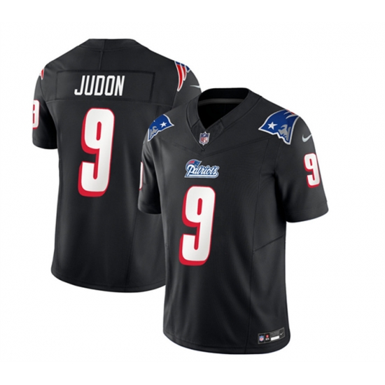 Men New England Patriots 9 Matthew Judon Black 2023 F U S E Throwback Limited Stitched Football Jersey Men New England Patriots 9 Matthew Judon Black 2023 F U S E Throwback Limited Stitched Football Jersey
