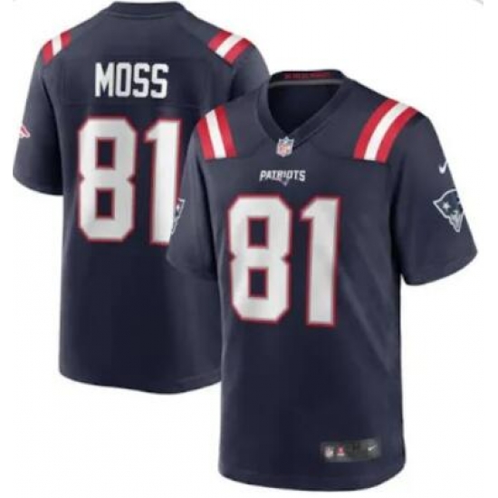 Men Nike New England Patriots #81 Randy Moss Blue Vapor Limited blue Jersey Men Nike New England Patriots #81 Randy Moss Blue Vapor Limited blue Jersey
