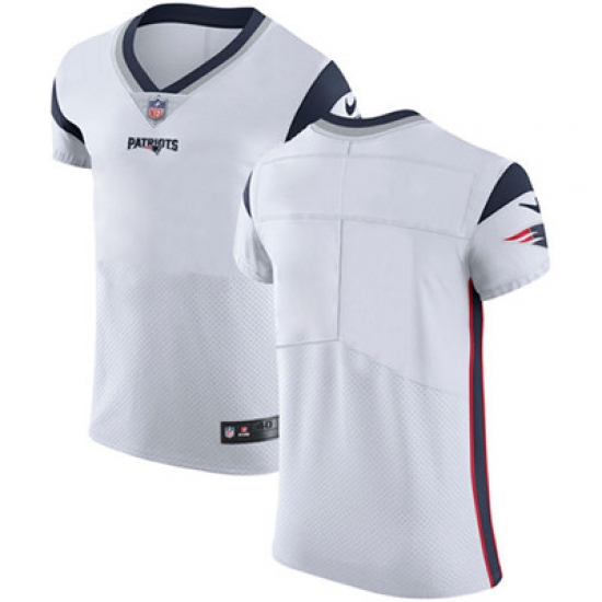 Men Nike Patriots Blank White Stitched NFL Vapor Untouchable Elite Jersey Men Nike Patriots Blank White Stitched NFL Vapor Untouchable Elite Jersey