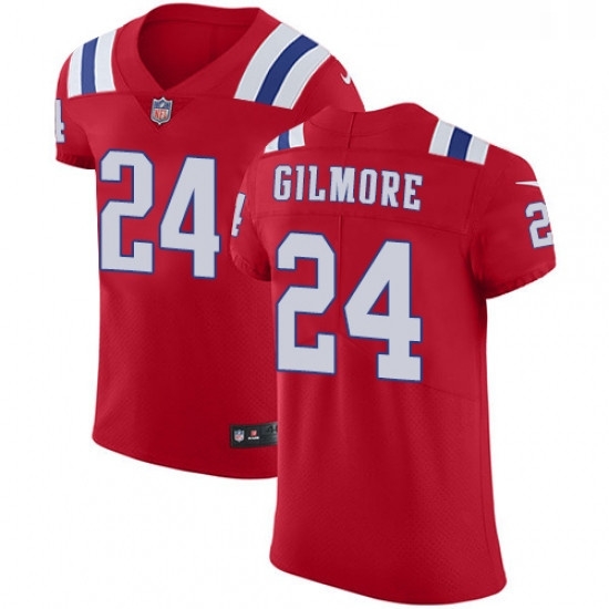 Mens Nike New England Patriots 24 Stephon Gilmore Red Alternate Vapor Untouchable Elite Player NFL Jersey Mens Nike New England Patriots 24 Stephon Gilmore Red Alternate Vapor Untouchable Elite Player NFL Jersey