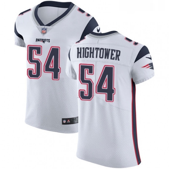Mens Nike New England Patriots 54 Donta Hightower White Vapor Untouchable Elite Player NFL Jersey Mens Nike New England Patriots 54 Donta Hightower White Vapor Untouchable Elite Player NFL Jersey