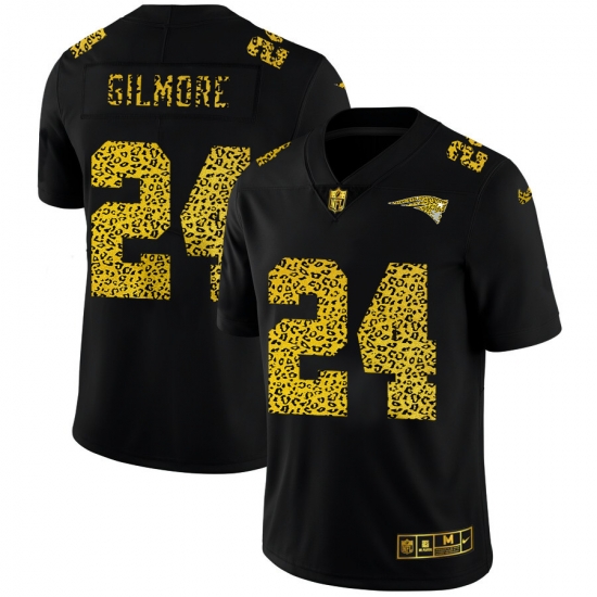 New England Patriots 24 Stephon Gilmore Men Nike Leopard Print Fashion Vapor Limited NFL Jersey Black New England Patriots 24 Stephon Gilmore Men Nike Leopard Print Fashion Vapor Limited NFL Jersey Black