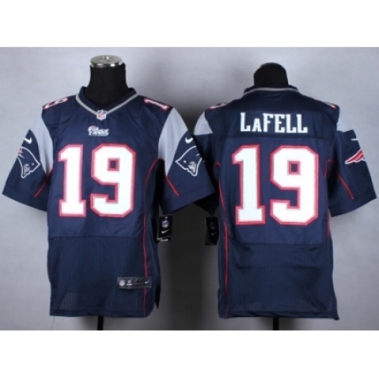 Nike New England Patriots 19 Brandon LaFell Blue Elite NFL Jersey Nike New England Patriots 19 Brandon LaFell Blue Elite NFL Jersey