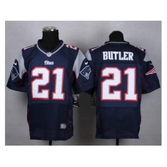 Nike New England Patriots 21 Malcolm Butler blue Elite NFL Jersey Nike New England Patriots 21 Malcolm Butler blue Elite NFL Jersey