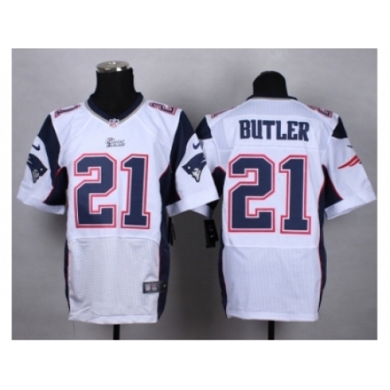Nike New England Patriots 21 Malcolm Butler white Elite NFL Jersey Nike New England Patriots 21 Malcolm Butler white Elite NFL Jersey