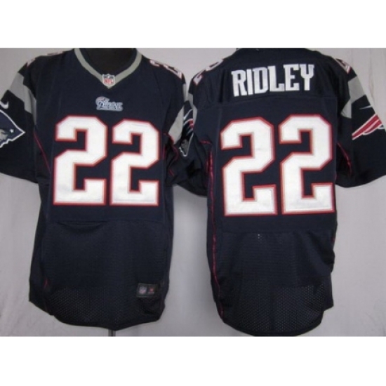 Nike New England Patriots 22 Stevan Ridley Blue Elite Nike NFL Jersey Nike New England Patriots 22 Stevan Ridley Blue Elite Nike NFL Jersey