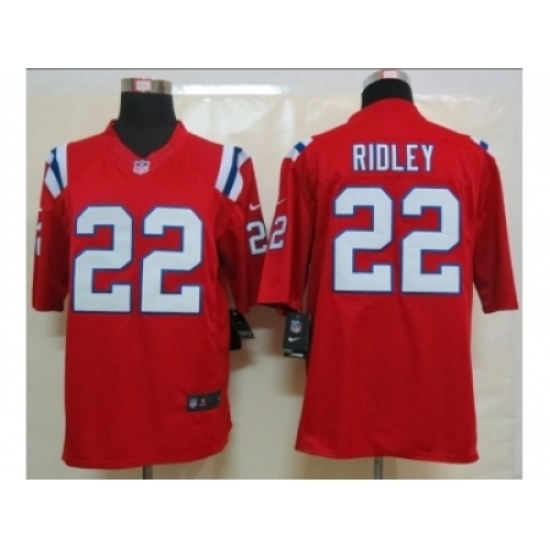 Nike New England Patriots 22 Stevan Ridley red Limited NFL Jersey Nike New England Patriots 22 Stevan Ridley red Limited NFL Jersey