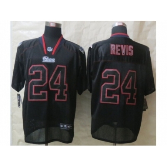 Nike New England Patriots 24 Darrelle Revis Black Elite Lights Out NFL Jersey Nike New England Patriots 24 Darrelle Revis Black Elite Lights Out NFL Jersey