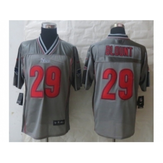 Nike New England Patriots 29 LeGarrette Blount Grey Elite Vapor NFL Jersey Nike New England Patriots 29 LeGarrette Blount Grey Elite Vapor NFL Jersey
