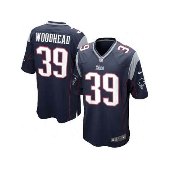 Nike New England Patriots 39 Danny Woodhead blue Game NFL Jersey Nike New England Patriots 39 Danny Woodhead blue Game NFL Jersey