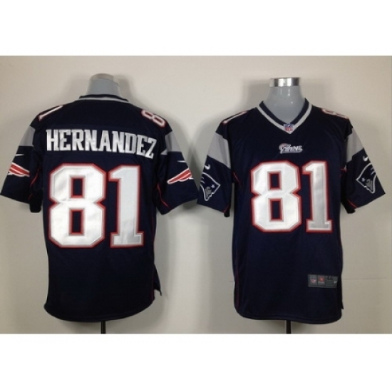 Nike New England Patriots 81 Aaron Hernandez Blue Elite NFL Jersey Nike New England Patriots 81 Aaron Hernandez Blue Elite NFL Jersey