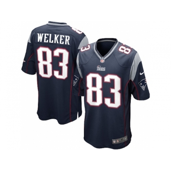 Nike New England Patriots 83 Wes Welker blue Game NFL Jersey Nike New England Patriots 83 Wes Welker blue Game NFL Jersey