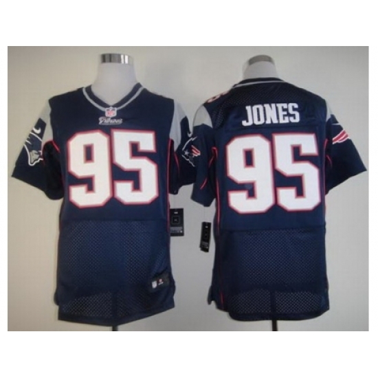 Nike New England Patriots 95 Chandler Jones Blue Elite NFL Jersey Nike New England Patriots 95 Chandler Jones Blue Elite NFL Jersey