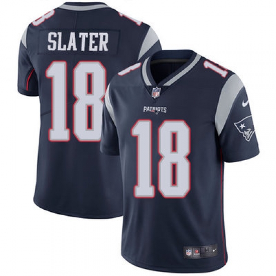 Nike Patriots #18 Matt Slater Navy Blue Team Color Mens Stitched NFL Vapor Untouchable Limited Jersey Nike Patriots #18 Matt Slater Navy Blue Team Color Mens Stitched NFL Vapor Untouchable Limited Jersey