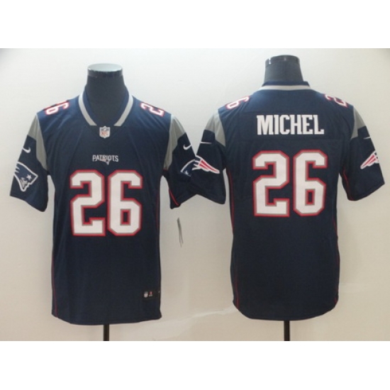 Nike Patriots 26 Sony Michel Navy Vapor Untouchable Limited Jersey Nike Patriots 26 Sony Michel Navy Vapor Untouchable Limited Jersey