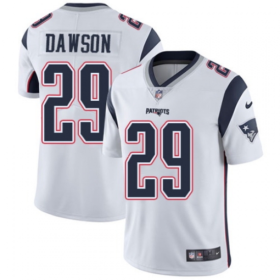 Nike Patriots #29 Duke Dawson White Mens Stitched NFL Vapor Untouchable Limited Jersey Nike Patriots #29 Duke Dawson White Mens Stitched NFL Vapor Untouchable Limited Jersey