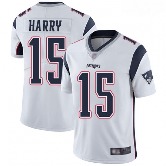 Patriots 15 N 27Keal Harry White Men Stitched Football Vapor Untouchable Limited Jersey Patriots 15 N 27Keal Harry White Men Stitched Football Vapor Untouchable Limited Jersey
