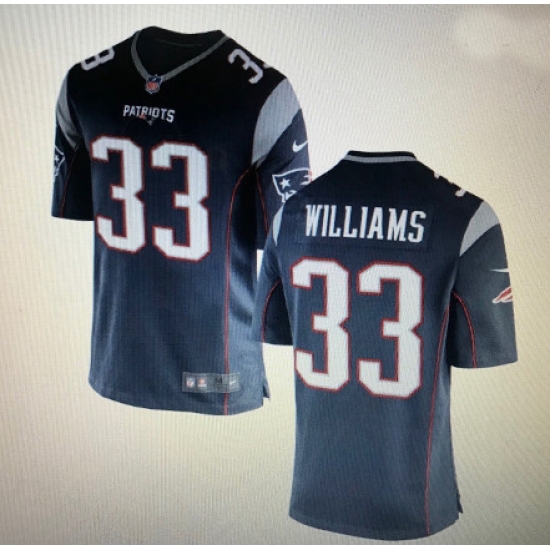 Patriots 33 Joejuan Williams Navy Vapor Limited Jersey Patriots 33 Joejuan Williams Navy Vapor Limited Jersey