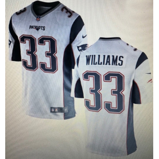 Patriots 33 Joejuan Williams White Vapor Limited Jersey Patriots 33 Joejuan Williams White Vapor Limited Jersey