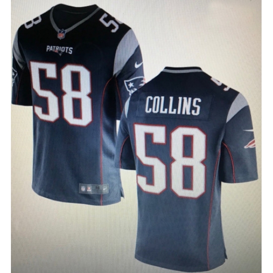 Patriots 58 Jamie Collins Navy Vapor limited Jersey Patriots 58 Jamie Collins Navy Vapor limited Jersey