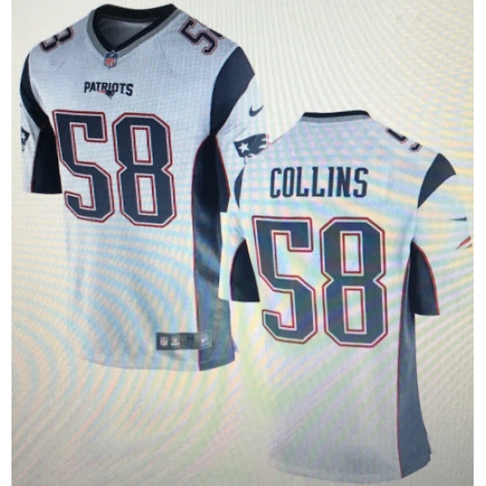 Patriots 58 Jamie Collins White Vapor limited Jersey Patriots 58 Jamie Collins White Vapor limited Jersey