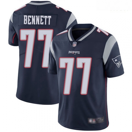 Patriots 77 Michael Bennett Navy Blue Team Color Men Stitched Football Vapor Untouchable Limited Jersey Patriots 77 Michael Bennett Navy Blue Team Color Men Stitched Football Vapor Untouchable Limited Jersey