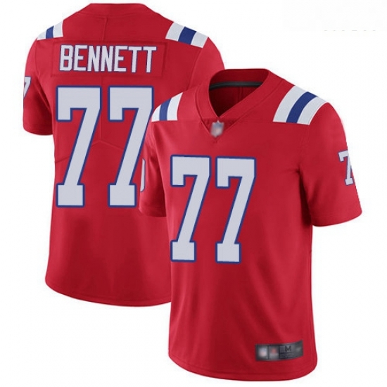 Patriots 77 Michael Bennett Red Alternate Men Stitched Football Vapor Untouchable Limited Jersey Patriots 77 Michael Bennett Red Alternate Men Stitched Football Vapor Untouchable Limited Jersey