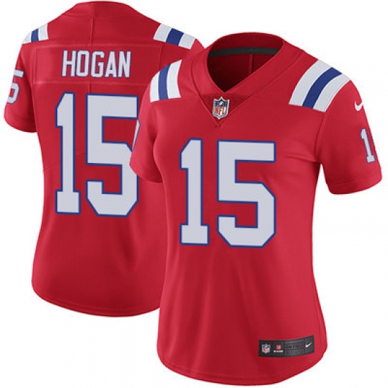 Nike Patriots #15 Chris Hogan Red Alternate Womens Stitched NFL Vapor Untouchable Limited Jersey Nike Patriots #15 Chris Hogan Red Alternate Womens Stitched NFL Vapor Untouchable Limited Jersey