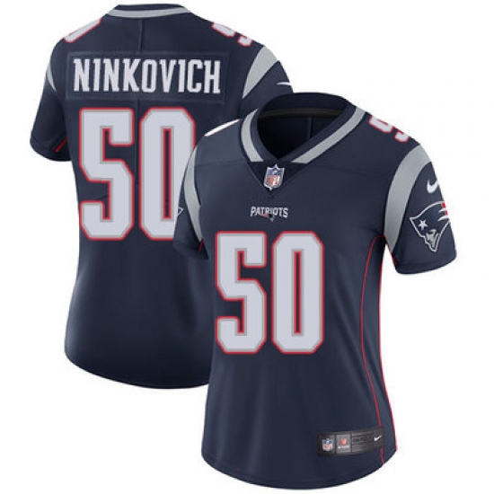 Nike Patriots #50 Rob Ninkovich Navy Blue Team Color Womens Stitched NFL Vapor Untouchable Limited Jersey Nike Patriots #50 Rob Ninkovich Navy Blue Team Color Womens Stitched NFL Vapor Untouchable Limited Jersey