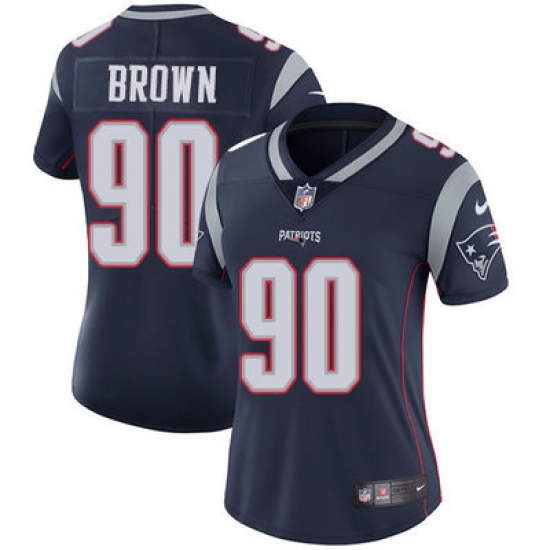 Nike Patriots #90 Malcom Brown Navy Blue Team Color Womens Stitched NFL Vapor Untouchable Limited Jersey Nike Patriots #90 Malcom Brown Navy Blue Team Color Womens Stitched NFL Vapor Untouchable Limited Jersey