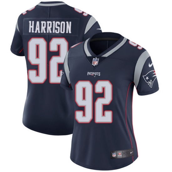 Nike Patriots #92 James Harrison Navy Blue Team Color Womens Stitched NFL Vapor Untouchable Limited Jersey Nike Patriots #92 James Harrison Navy Blue Team Color Womens Stitched NFL Vapor Untouchable Limited Jersey