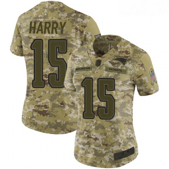 Patriots #15 N 27Keal Harry Camo Women Stitched Football Limited 2018 Salute to Service Jersey Patriots #15 N 27Keal Harry Camo Women Stitched Football Limited 2018 Salute to Service Jersey