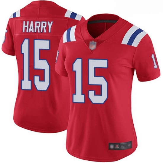 Patriots #15 N 27Keal Harry Red Alternate Women Stitched Football Vapor Untouchable Limited Jersey Patriots #15 N 27Keal Harry Red Alternate Women Stitched Football Vapor Untouchable Limited Jersey
