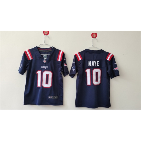 Women New England Patriots 10 Drake Maye 2024 Draft Navy Vapor Untouchable Limited Stitched Jersey Women New England Patriots 10 Drake Maye 2024 Draft Navy Vapor Untouchable Limited Stitched Jersey