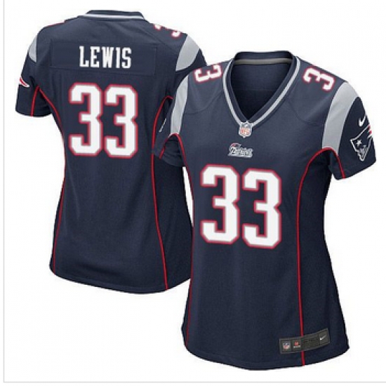 Women New Patriots #33 Dion Lewis Navy Blue Team Color Stitched NFL Elite Jersey Women New Patriots #33 Dion Lewis Navy Blue Team Color Stitched NFL Elite Jersey