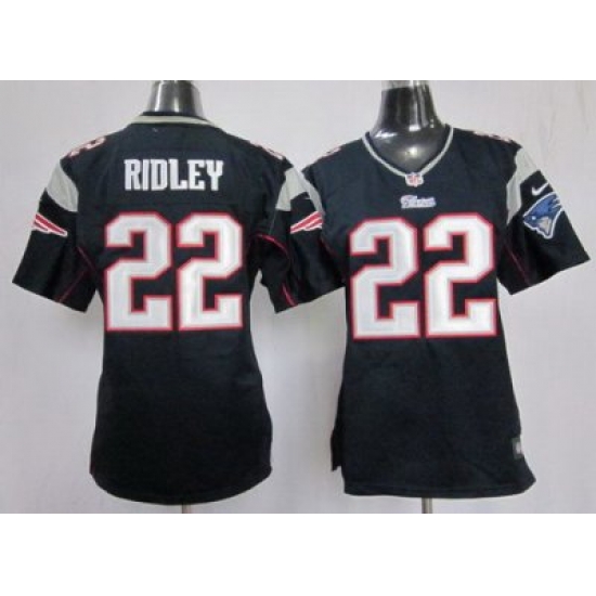 Women Nike New England Patriots 22 Stevan Ridley Blue NFL Jerseys Women Nike New England Patriots 22 Stevan Ridley Blue NFL Jerseys