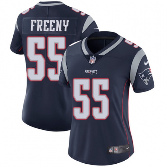 Women Nike New England Patriots #55 Jonathan Freeny Navy Blue Elite Jersey Women Nike New England Patriots #55 Jonathan Freeny Navy Blue Elite Jersey