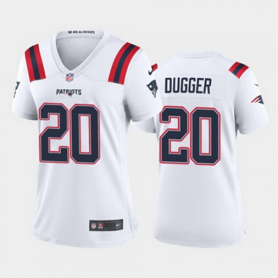 women kyle dugger new england patriots white game jersey women kyle dugger new england patriots white game jersey