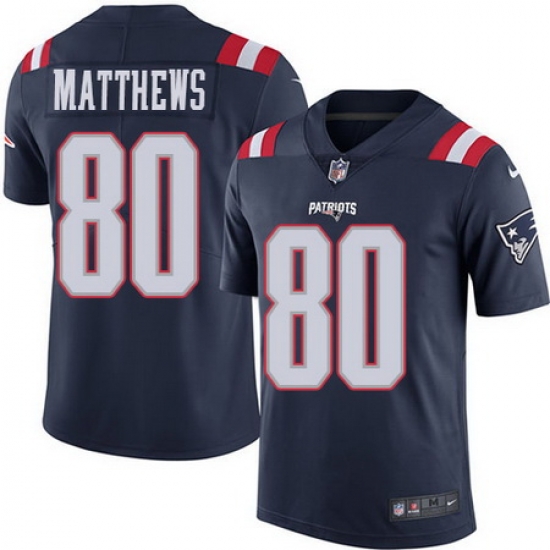 Nike Patriots #80 Jordan Matthews Navy Blue Youth Stitched NFL Limited Rush Jersey Nike Patriots #80 Jordan Matthews Navy Blue Youth Stitched NFL Limited Rush Jersey