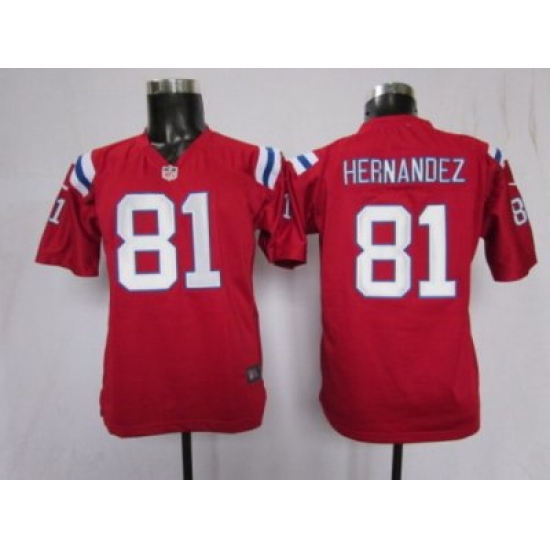 Nike Youth NFL New England Patriots #81 Aaron Hernandez red jerseys Nike Youth NFL New England Patriots #81 Aaron Hernandez red jerseys