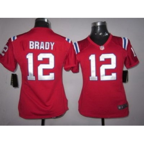 Nike Youth New England Patriots #12 Brady Red Jersey Nike Youth New England Patriots #12 Brady Red Jersey