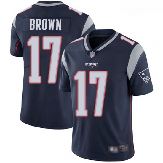 Patriots #17 Antonio Brown Navy Blue Team Color Youth Stitched Football Vapor Untouchable Limited Jersey Patriots #17 Antonio Brown Navy Blue Team Color Youth Stitched Football Vapor Untouchable Limited Jersey
