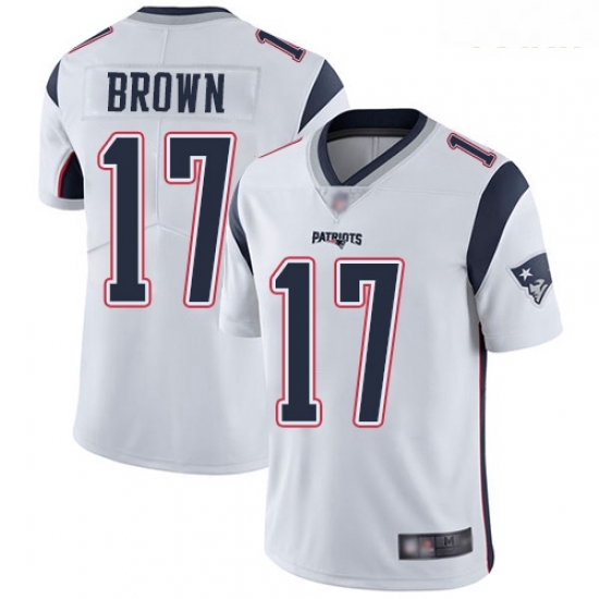 Patriots #17 Antonio Brown White Youth Stitched Football Vapor Untouchable Limited Jersey Patriots #17 Antonio Brown White Youth Stitched Football Vapor Untouchable Limited Jersey