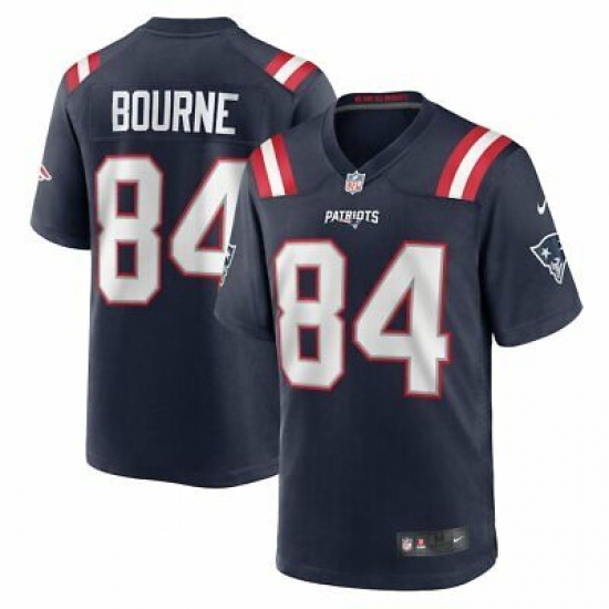 Youth New England Patriots Kendrick Bourne #84 Rush Stitched NFL Jersey Youth New England Patriots Kendrick Bourne #84 Rush Stitched NFL Jersey